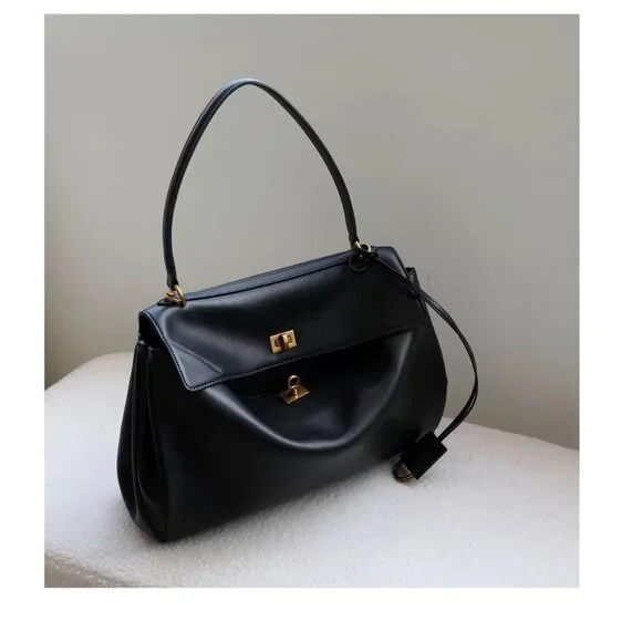 🖤 Genuine Leather Bag (Made in Italy). Medium - Picture 7 of 9